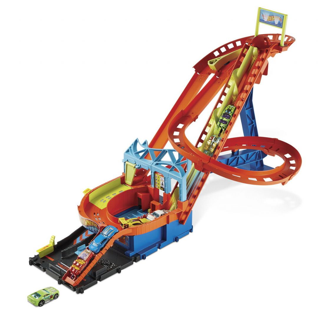 Hot Wheels City Roller Coaster Rally Hot Wheels City Roller Coaster Rally