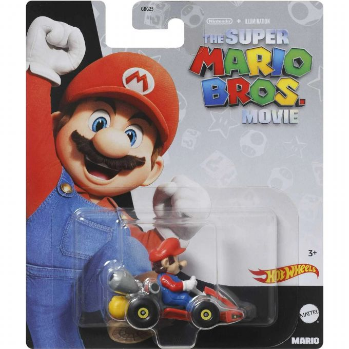 Hot Wheels Mario Bros Movie Kart 1:64 version 2