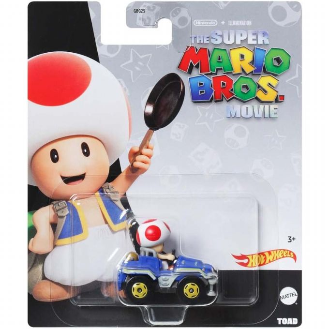 Hot Wheels Mario Kart Toad version 2
