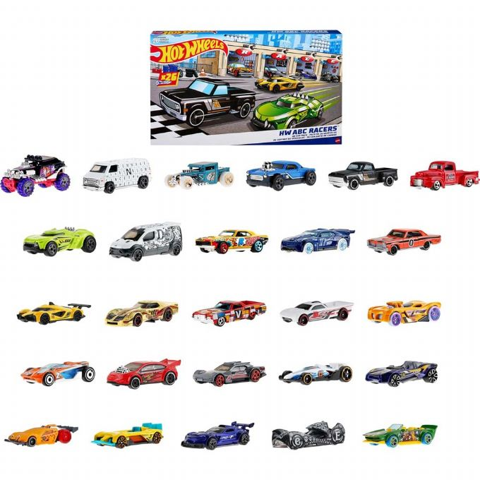 Hot Wheels ABC Racers 26 Biler