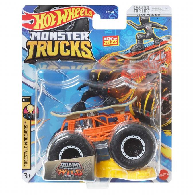 Hot Wheels Monster Trucks Board Wild version 2