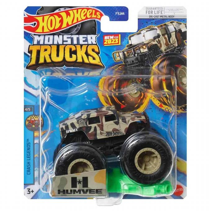Hot Wheels Monster Truck Humvee version 1