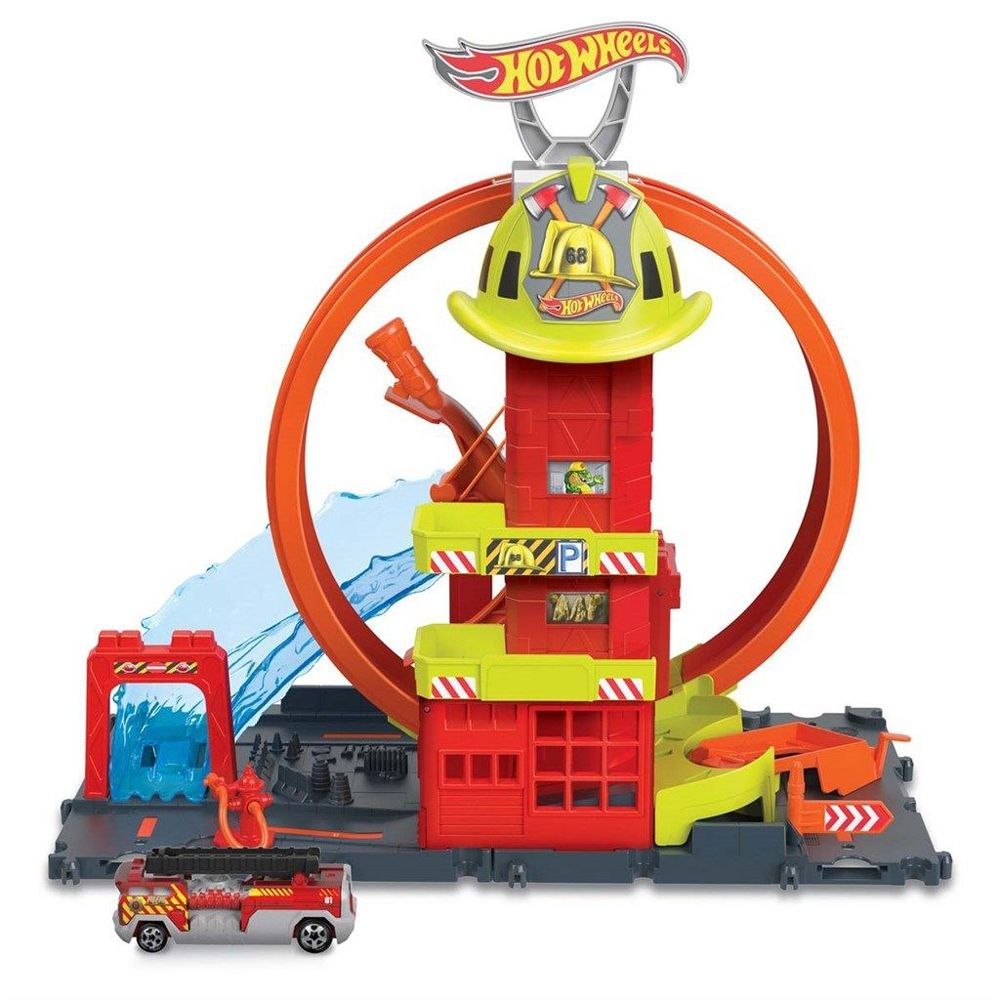 Hot Wheels City Super Fire Station
