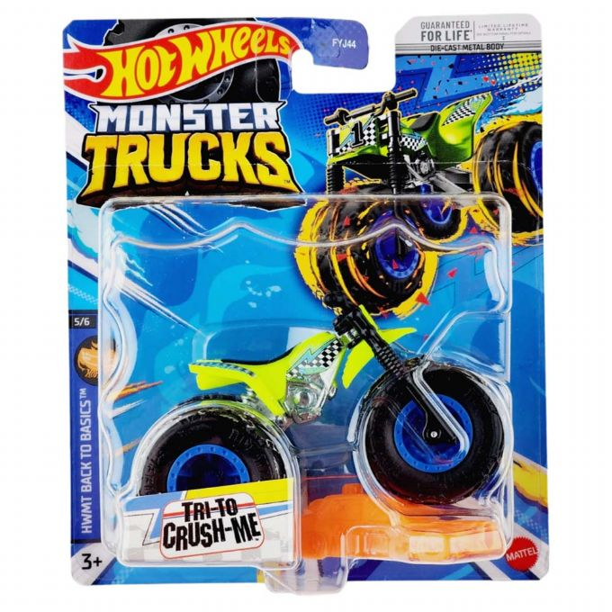 Hot Wheels Monster Trucks Tri-to-Chrush- version 1