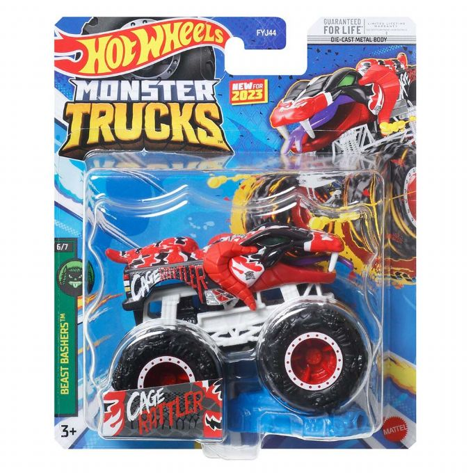 Hot Wheels Monster Trucks Cage Rattler version 2