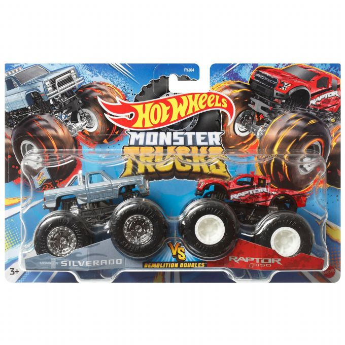 Hot Wheels Monster Trucks 2-pack version 1