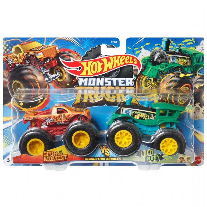 Hot Wheels Monster Trucks 2-pack version 1