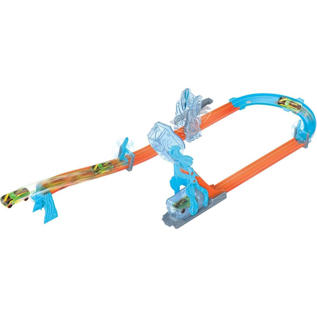 Hot Wheels Track Set Blue Deluxe