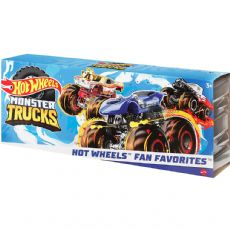 Hot Wheels Monster Trucks 3-pakning