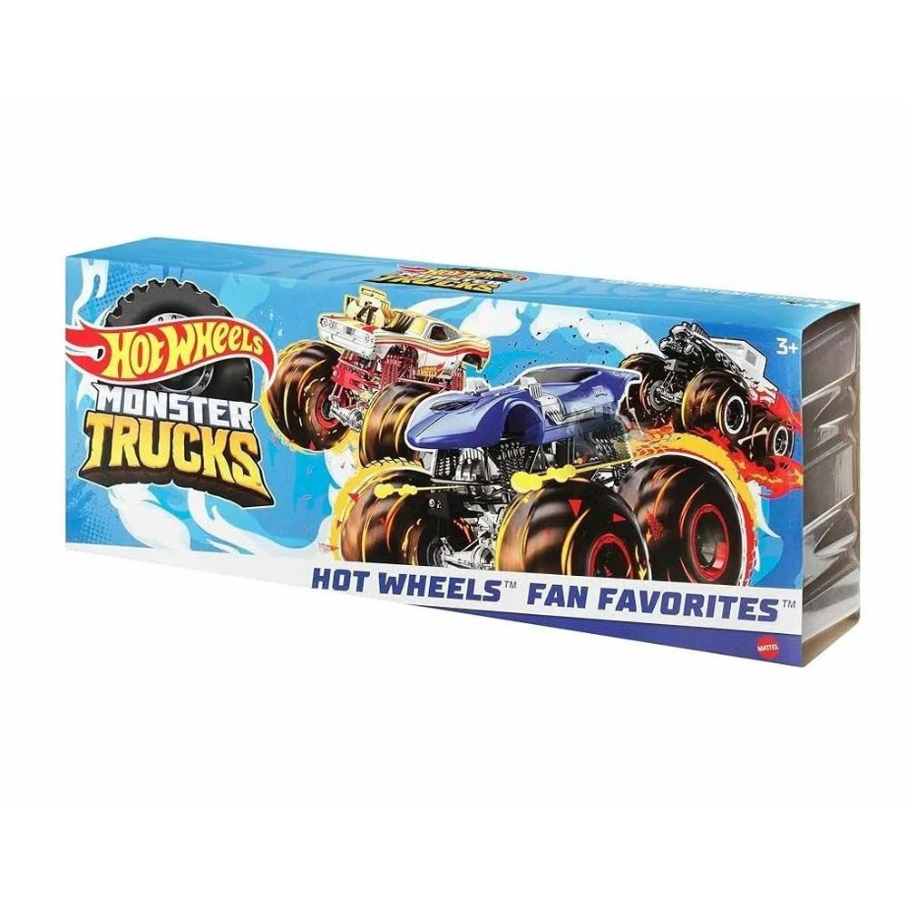 Hot Wheels Monster Trucks 3-pack