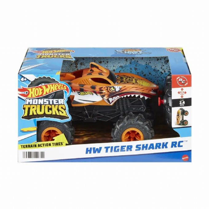 Hot Wheels RC Monster Truck Tiger Shark  version 2