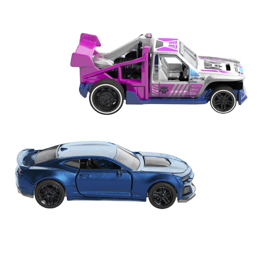 Hot Wheels Pull-Back Camaro og Lolux Hot Wheels Pull-Back Camaro og Lolux