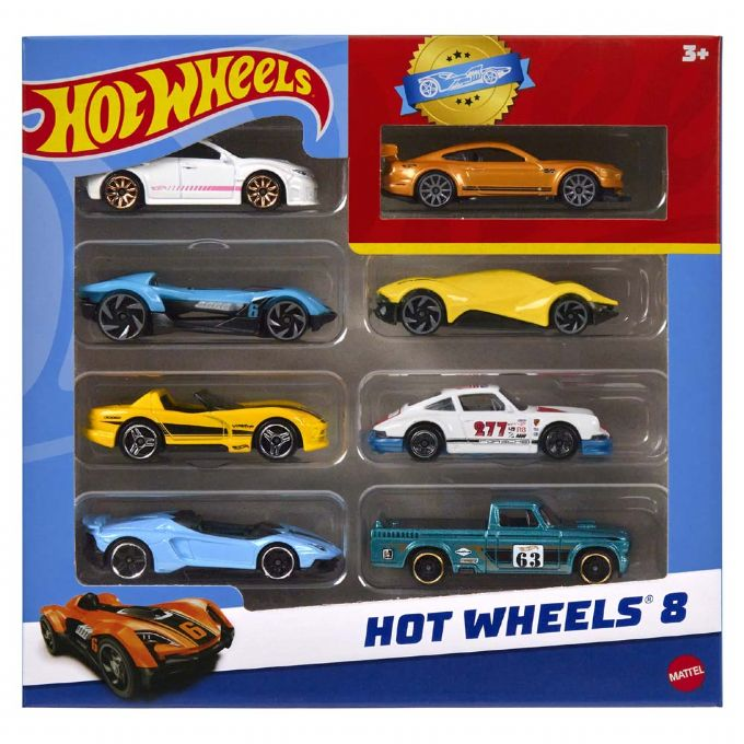 Hot Wheels Biler 8-pack