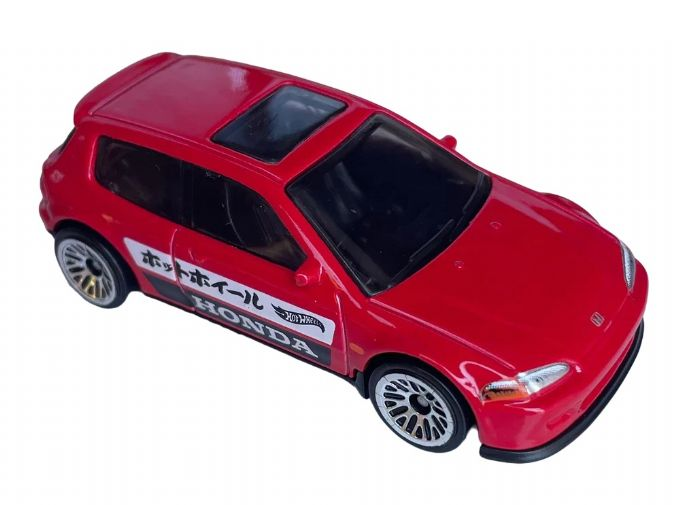 Hot Wheels Bilar 92 Honda Civic EG version 1