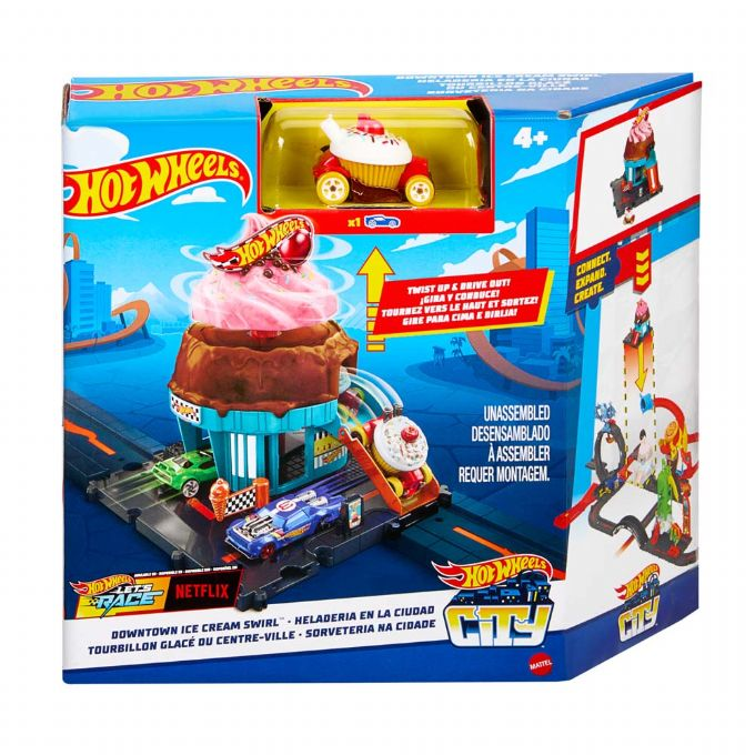 Hot Wheels Downtown Ice Cream Swirl version 2