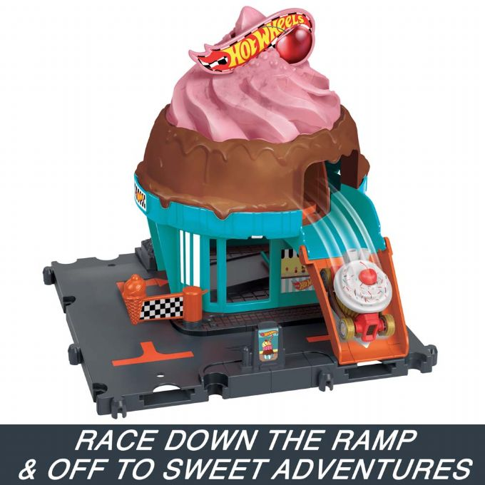 Hot Wheels Downtown Ice Cream Swirl version 5