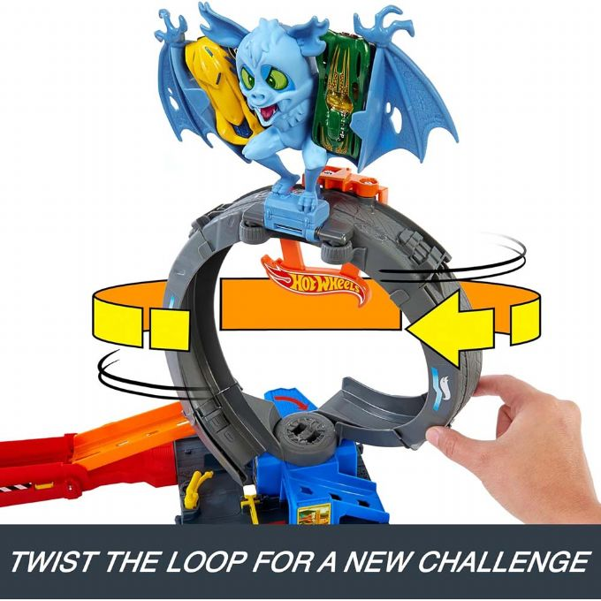 Hot Wheels City Bat Loop Attack version 4