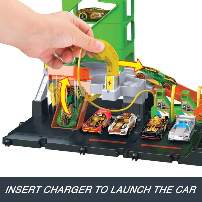 Hot Wheels Recharge -polttoaineasema version 3