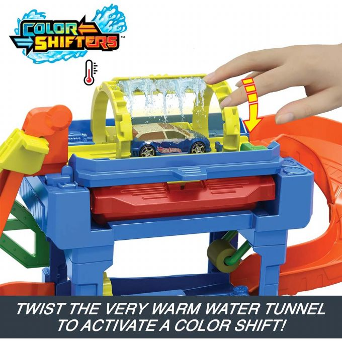 Hot Wheels Tunnel Twist -autopesu version 4