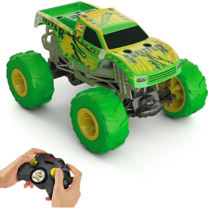 Hot Wheels Monster Trucks Gunkster RC version 1
