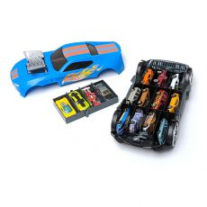 Hot Wheels Race N Haul Oppbevaring Bl�