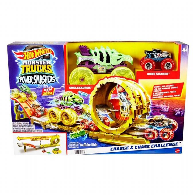 HW Monster Trucks Lataus + Takaa-ajo version 2
