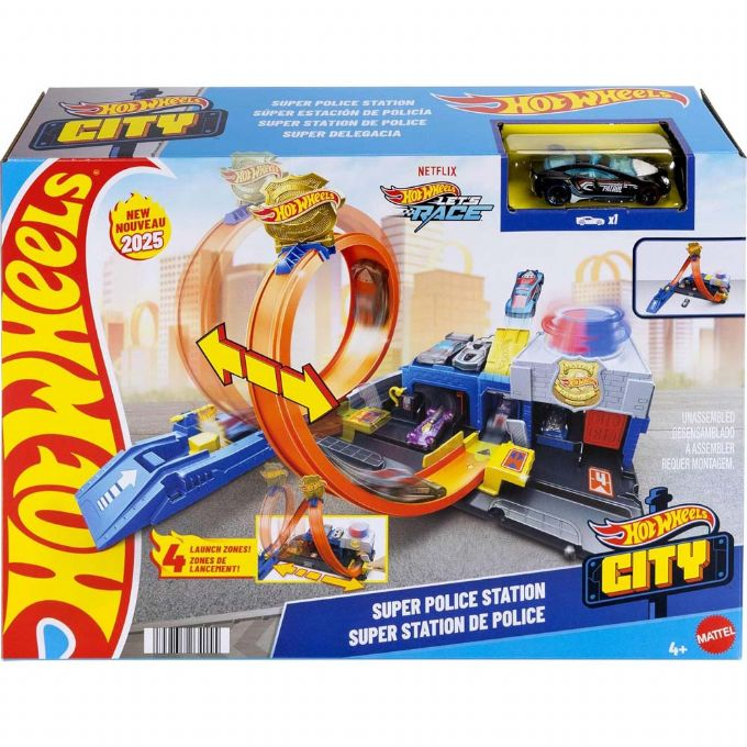 Hot Wheels City Super politistasjon version 2