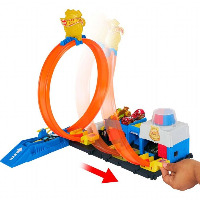 Hot Wheels City Super politistasjon version 4