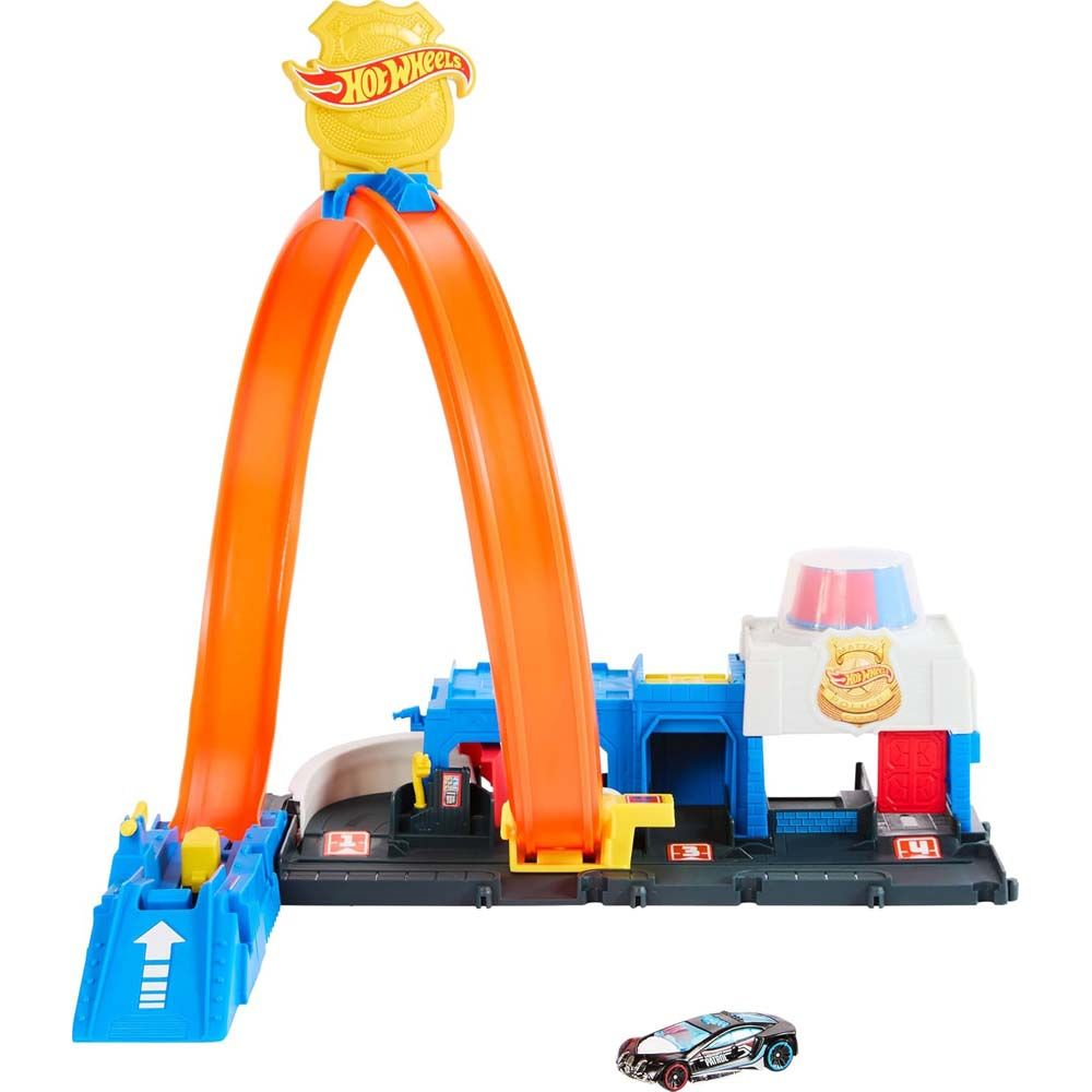 Hot Wheels City Super Politistation
