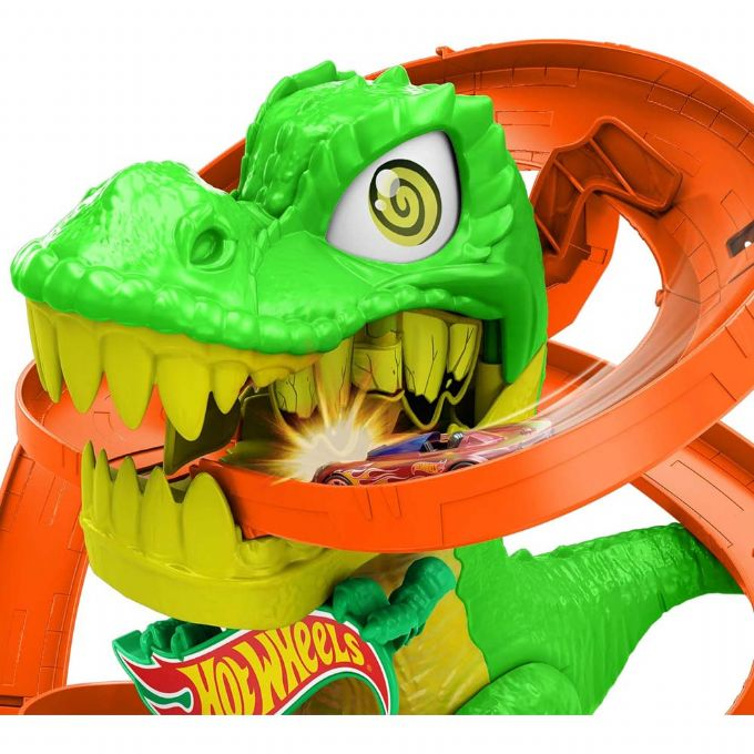 Hot Wheels City T-Rex Brandstation version 5