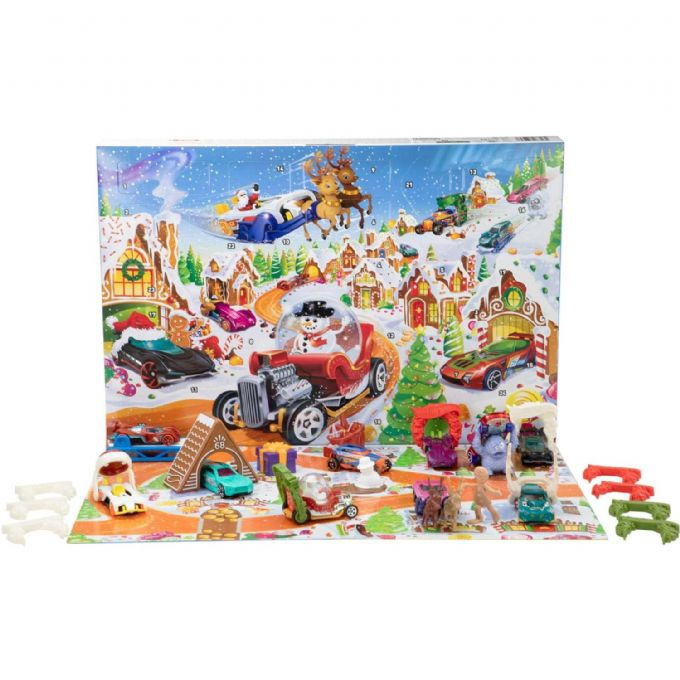 Hot Wheels Joulukalenteri 2025 version 1