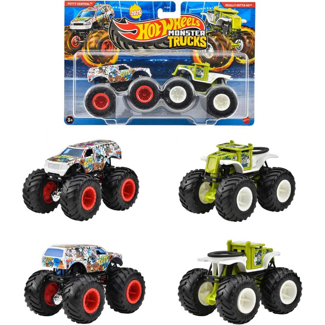 Hot Wheels Monster Trucks 2 pack