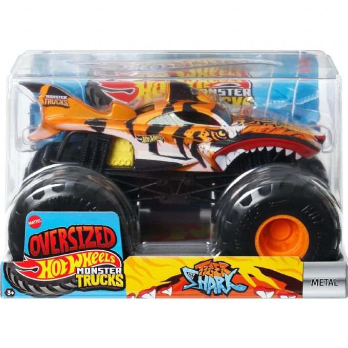 Hot Wheels Monster Truck Tiger Shark version 2