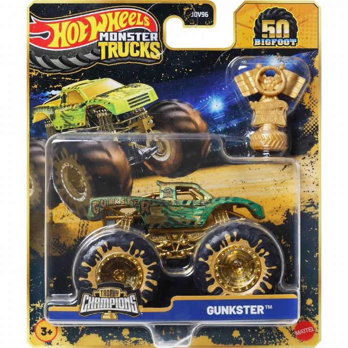 Hot Wheels Monster Trucks Gunkster version 2