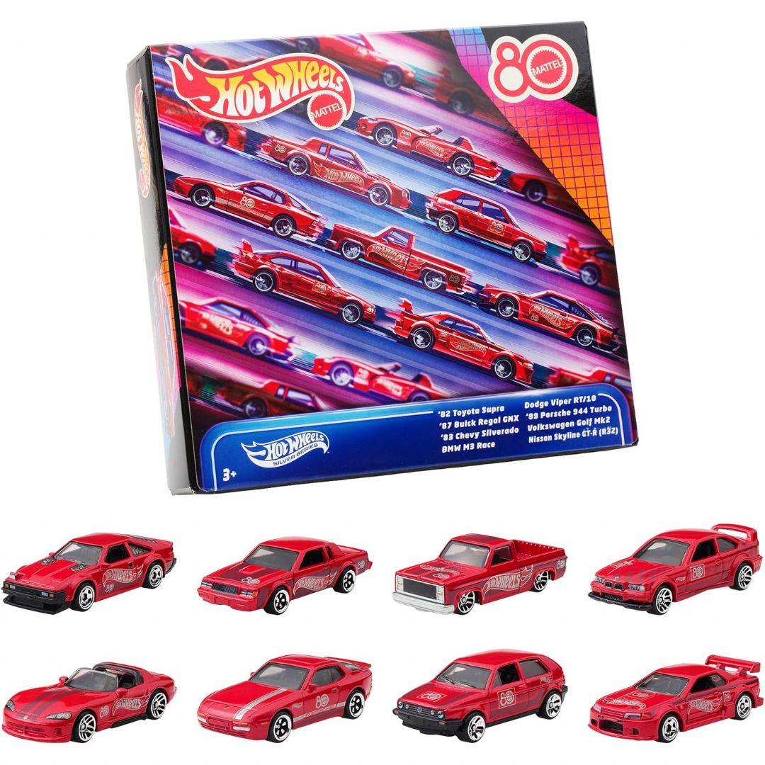 Hot Wheels Silver-serie 8-pack