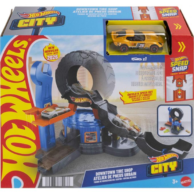 Hot Wheels City Downtown Tire Shop version 2