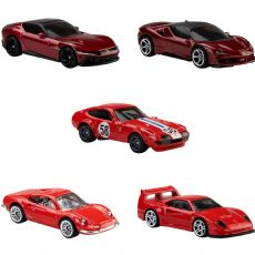 Hot Wheels Ferrari 1:64 5-pakkaus