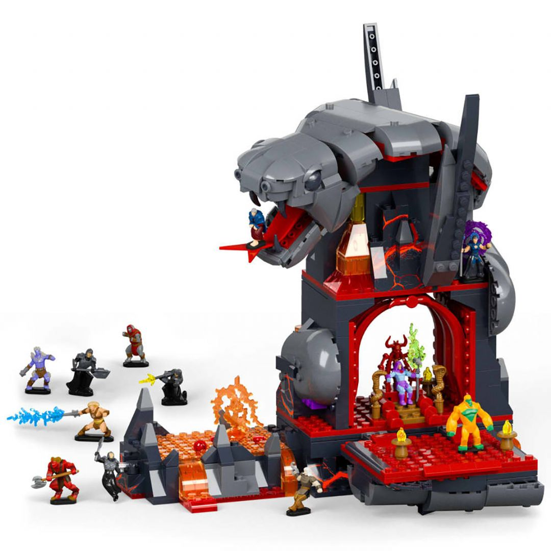 Masters of the Universe Snake Mountain Mattel Brick Shop byggeklodser JMB31