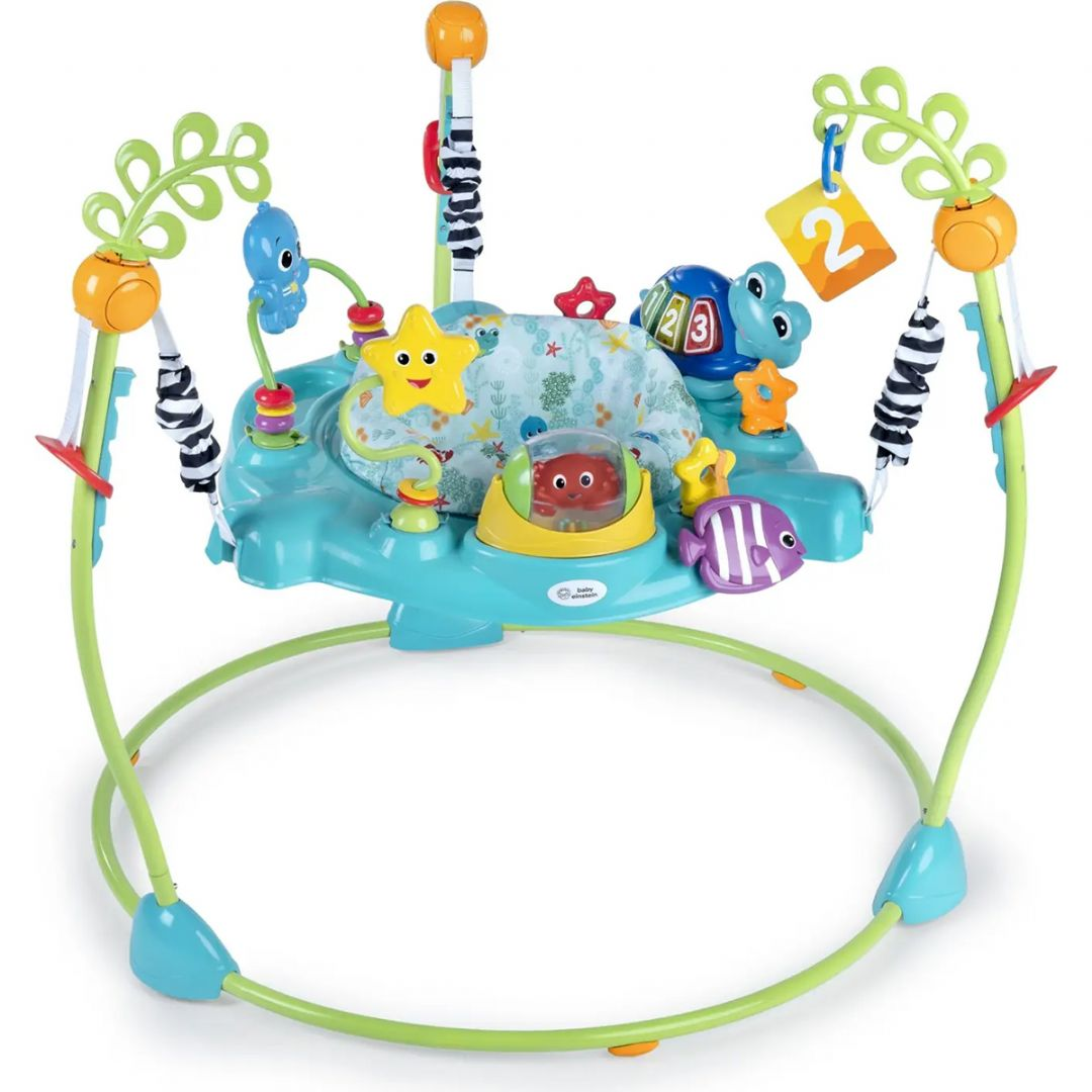 2-i-1 Hoppelegetøj og aktivitetsbord Baby Einstein Babylegetøj 130944