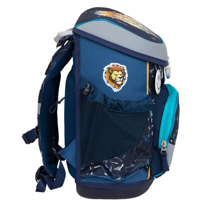 Lion koululaukku, jossa 4 osaa version 4