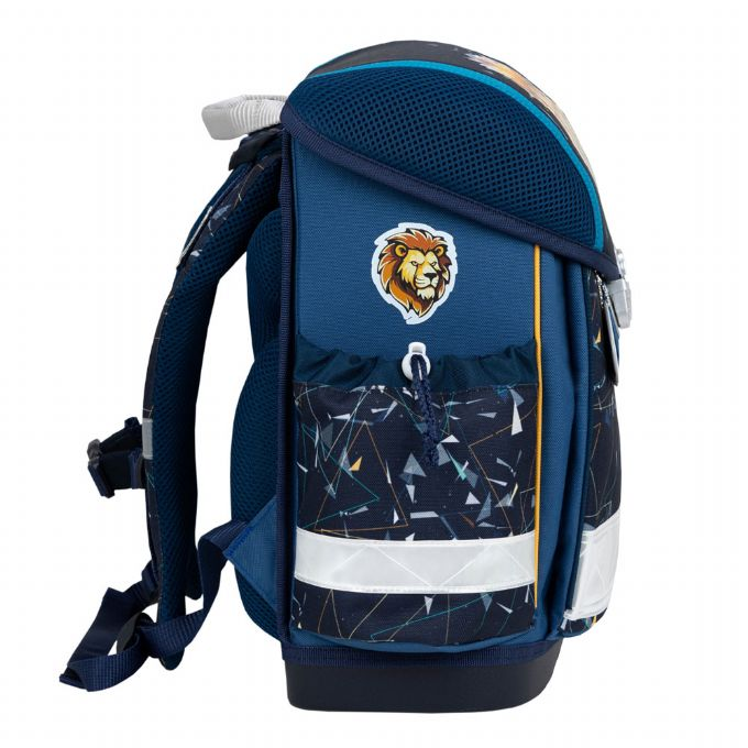 Lion koululaukku, jossa 4 osaa version 3