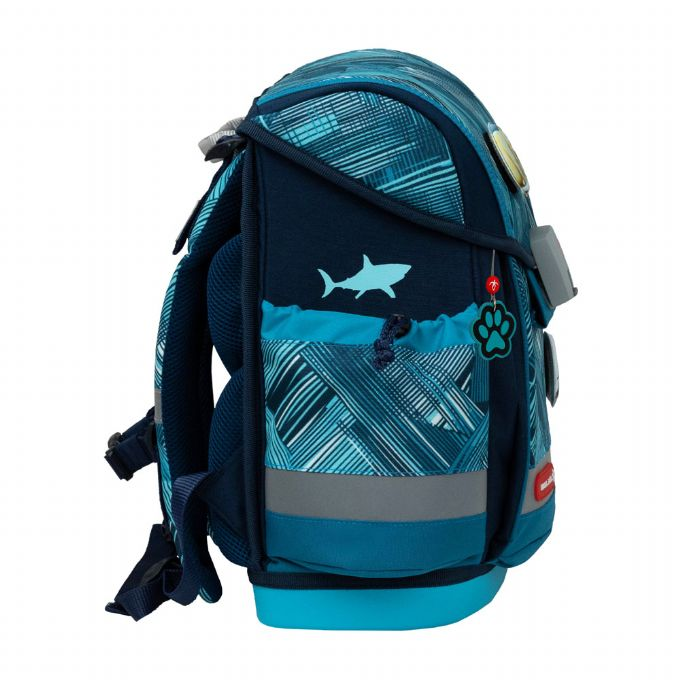Ice Blue -koululaukku, jossa 5 osaa version 3