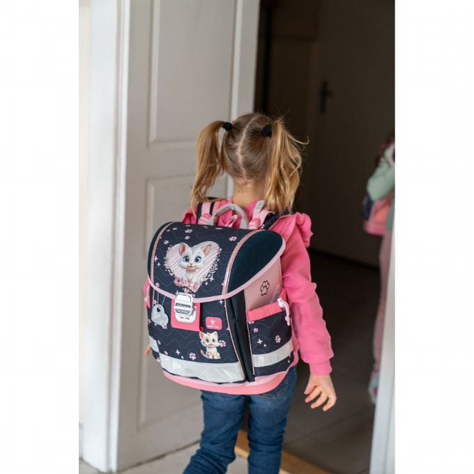 Katt Skolryggs�ck med 4 Delar version 3