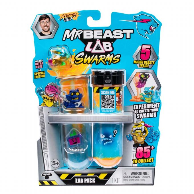 Mr. Beast Lab Swarms figurer 5 stk version 1
