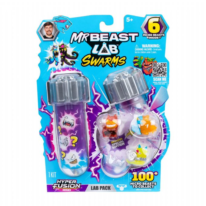 MrBeast Lab, Swarms Fusion figur 6 pk version 1
