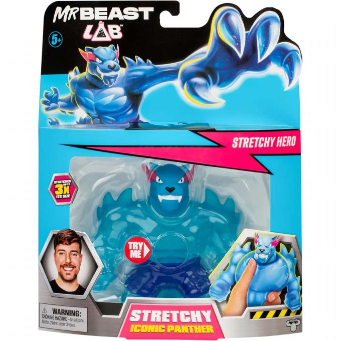 MrBeast Lab Iconic Panther Squishy Figur version 2
