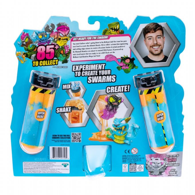 MrBeast Lab Swarms Mega figurer 12stk version 2