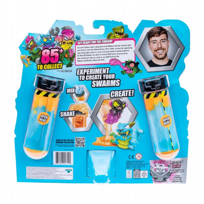 MrBeast Lab Swarms Mega figurer 12stk version 2