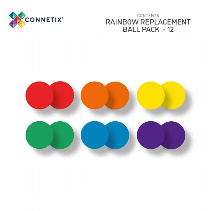 Ball Pack - kugler til kuglebane 12 dele version 4