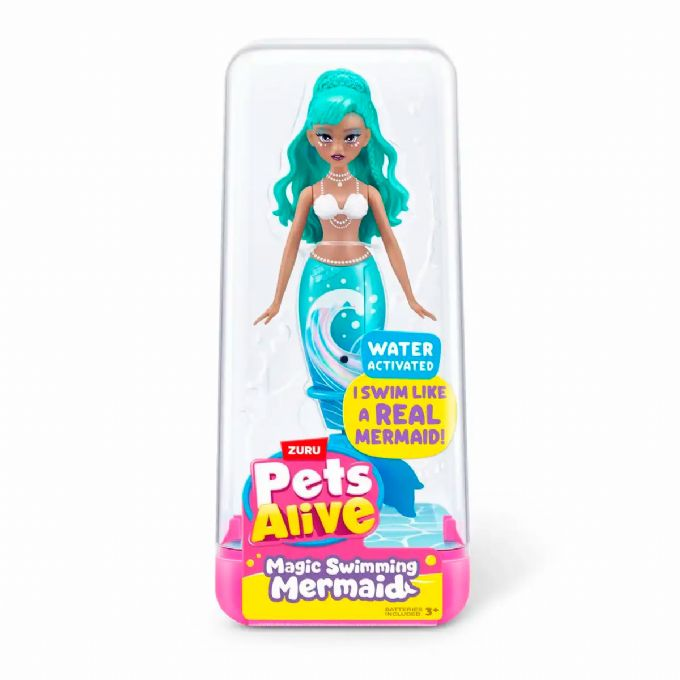 Pets Alive havfrue, bl� version 2